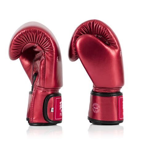 metallic red boxing gloves|10 oz winning gloves.